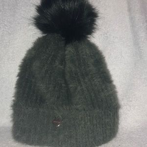 Olive green beanie
